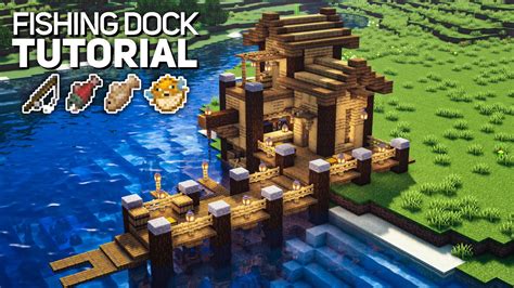 pier minecraft|minecraft fishing pier.